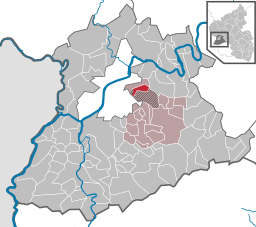 Läget för Kasel i Trier-Saarburg