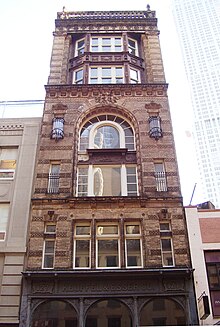 The company's showroom and office building at 127 Fulton Street in the Financial District of Manhattan Keuffel & Esser Company 127 Fulton Street.jpg