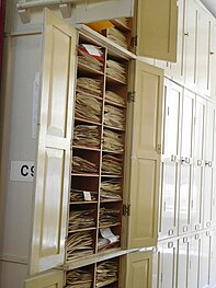 Kew Herbarium, storage in old wing.jpg