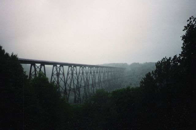The Kinzua Bridge in 2001