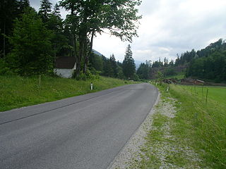 Klostertaler Gscheid mountain pass in Lower Austria