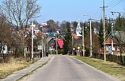 View of the town, April 2018