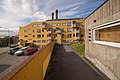 * Nomination City block "Ortdrivaren" in Kiruna, Sweden. Built 1961. --ArildV 21:20, 26 June 2019 (UTC) * Promotion  Support The corners a bit blurry but overall quality is good --Podzemnik 02:00, 27 June 2019 (UTC)