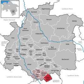 Landwehr in the Hildesheim district