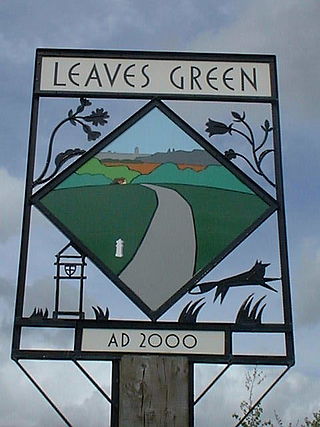 <span class="mw-page-title-main">Leaves Green</span> Human settlement in England