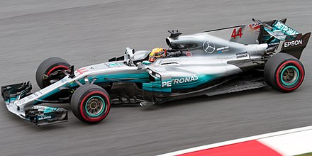 Petronas supports the Mercedes-AMG Petronas  Formula One racing team since 2010. (pictured here in 2017)