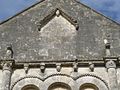 Français : Façade de l'église de Linars, Charente, France