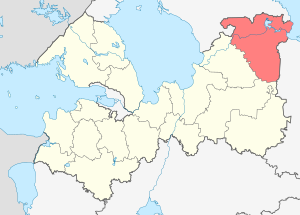 Подпорожский район на карте