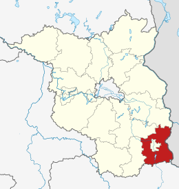 Circondario della Sprea-Neiße – Localizzazione