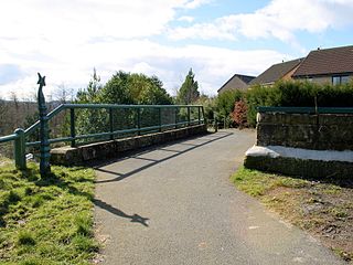 <span class="mw-page-title-main">Lochwinnoch (loop) railway station</span> Defunct railway station in Renfrewshire, Scotland