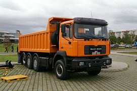 Belarus MAZ-MAN 8x4 dump