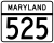 MD Route 525.svg