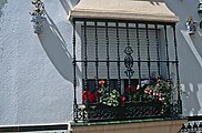 Fenster in Alcaucín