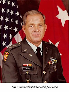 William Estel Potts United States Army general (1935–2004)