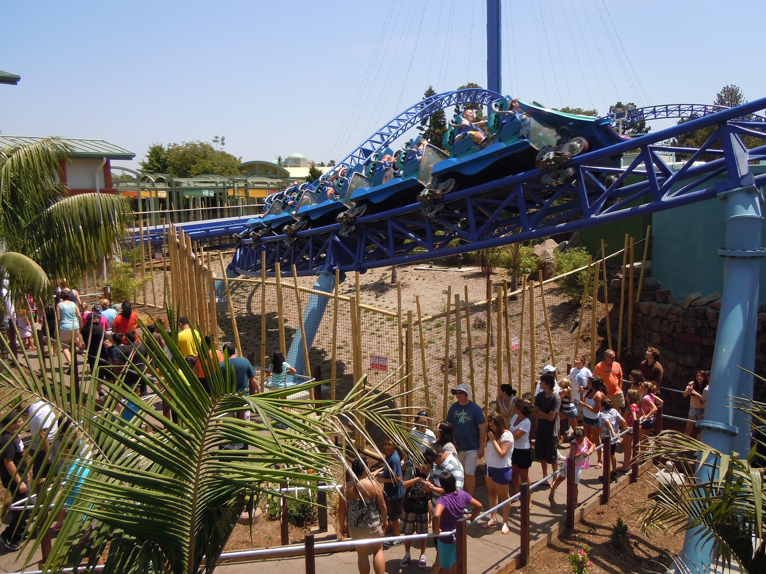 Roller coasters open at SeaWorld San Diego