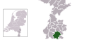 Carte de localisation de Gulpen-Wittem