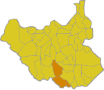 Mappa della diocesi