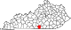 Map of Kentucky highlighting Cumberland County.svg