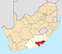 Map of South Africa with Amathole highlighted (2011).svg