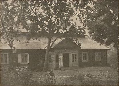 Фотография дома Костюшко, 1927 год