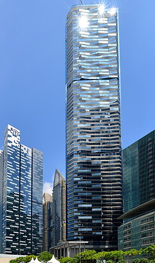 <span class="mw-page-title-main">Marina Bay Suites</span> Condominium in Central Boulevard, Singapore
