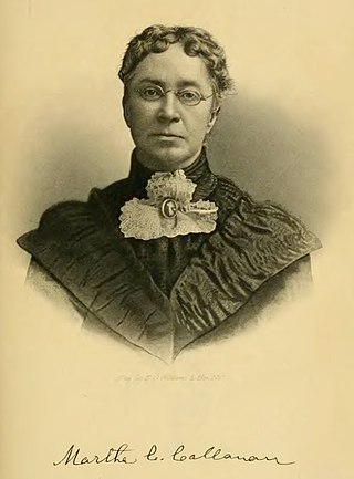 <span class="mw-page-title-main">Martha Callanan</span> 19th and 20th-century American womens suffragist activist