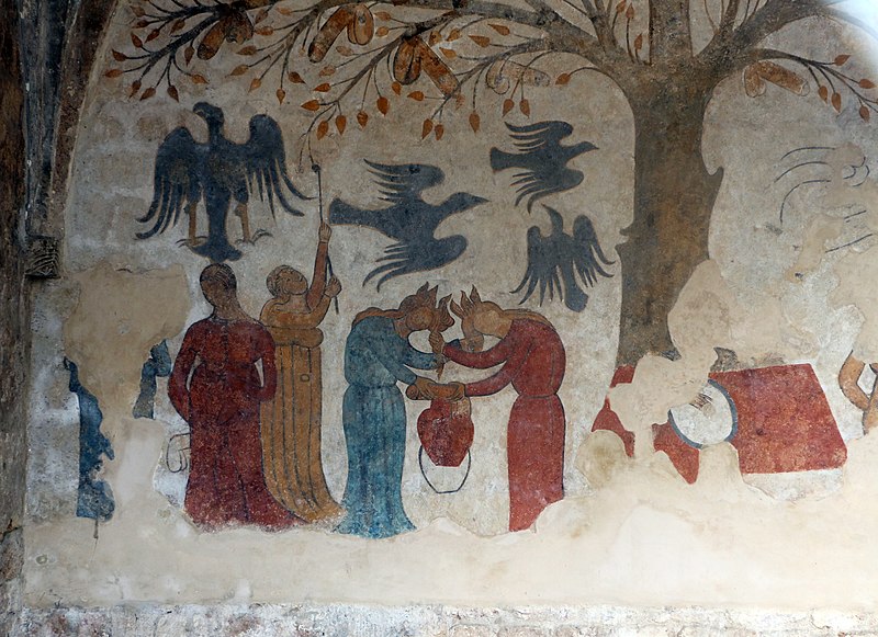 File:Massa marittima, fonte e palazzo dell'abbondanza, albero della fecondità, 1265 circa 08.JPG