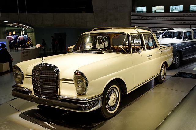 Mercedes-Benz W111 in the Mercedes-Benz Museum