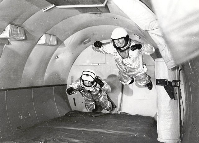 Mercury astronaut training in 1959