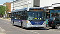 A Fastway bus in Crawley town centre