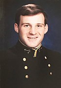 Official midshipman portrait, 1985 Midshipman Michael Gilday.jpg