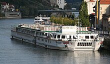 Flusskreuzfahrtschiff Mozart in Passau (2008)