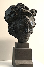 Antoine Bourdelle, Buste de Beethoven, 1902.