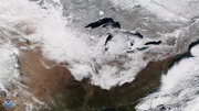 Thumbnail for File:NOAA-20 Sees Snow Blanketing Northern US and Canada (NESDIS 2020-01-24 Great-Lakes 20200123 b).png