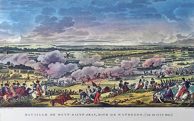 Battle of Waterloo 1815