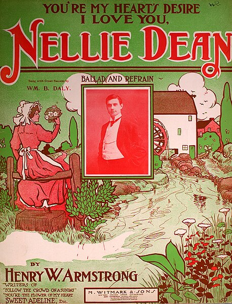 File:Nellie Dean sheet music cover.jpg