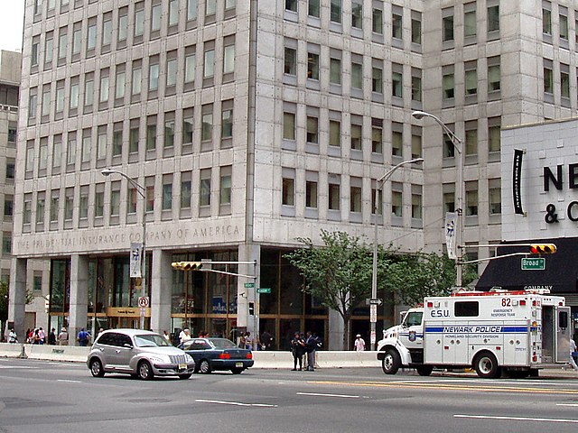 Homeland Security secured the Prudential Headquarters in August, 2004