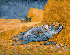 serie: Copias pintadas por Van Gogh 