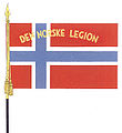 Bandera de la Legión SS de Noruega (Legión Norske)