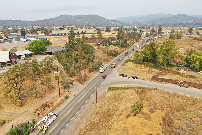 File:OR140 Exit 35 to Blackwell utility relocates (51417680458).jpg