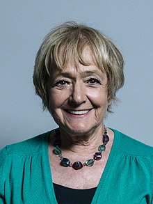 Official parliamentary portrait of Dame Margaret Hodge