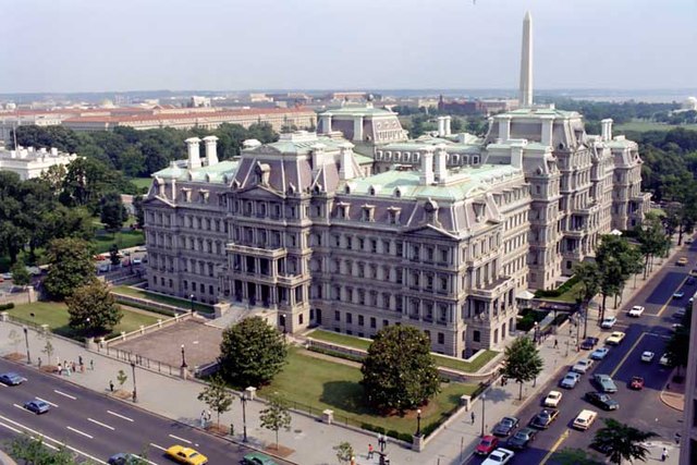 Eisenhower Executive Office Building in 1981