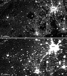 Comparison of Visible Infrared Imaging Radiometer Suite (VIIRS) and Operational Linescan System (OLS) Old Night Vision Meets New (8247956644).jpg