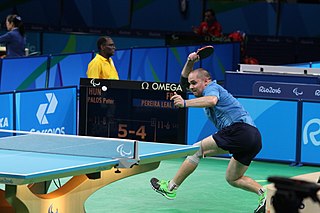 <span class="mw-page-title-main">Péter Pálos</span> Hungarian para table tennis player