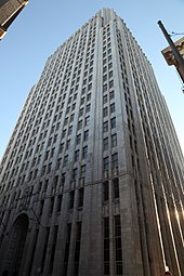 The 140 New Montgomery building in San Francisco, Yelp's former headquarters PacBell Building, northeast corner.jpg