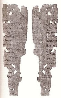 Papyrus 65 manuscript