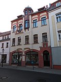 Apartment building in closed development