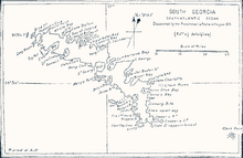 1802 Map of South Georgia by Cpt. Isaac Pendleton Pendleton-1802.PNG