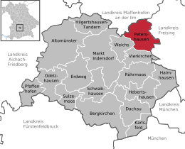 Petershausen - Localizazion