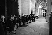 English: A concert of Les Petits Chanteurs de Passy in the Church Saint Germain l'Auxerrois in Paris.